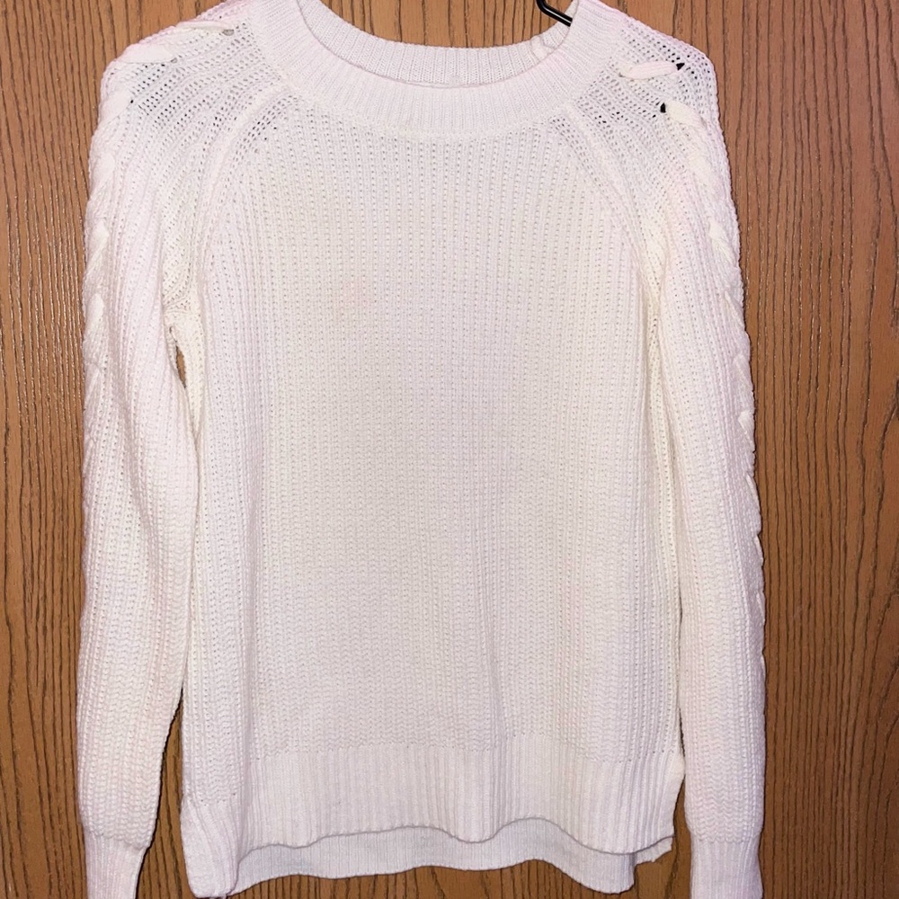 Warm white sweater!